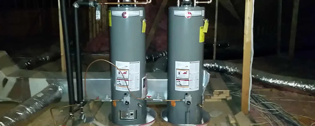 Tankless water heater installation for home hot water in Orange, CA